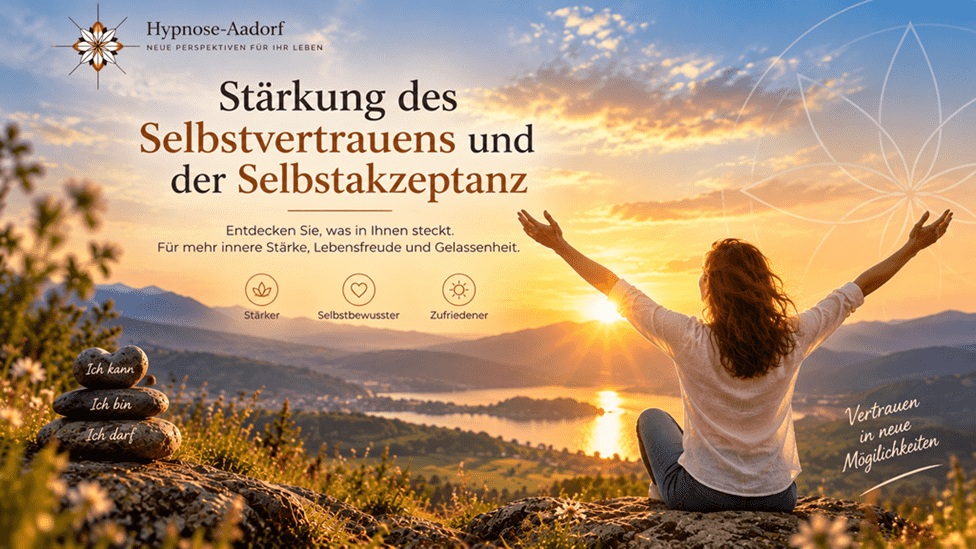 Hypnosetherapie zur Stärkung von Selbstvertrauen und Selbstakzeptanz in Aadorf